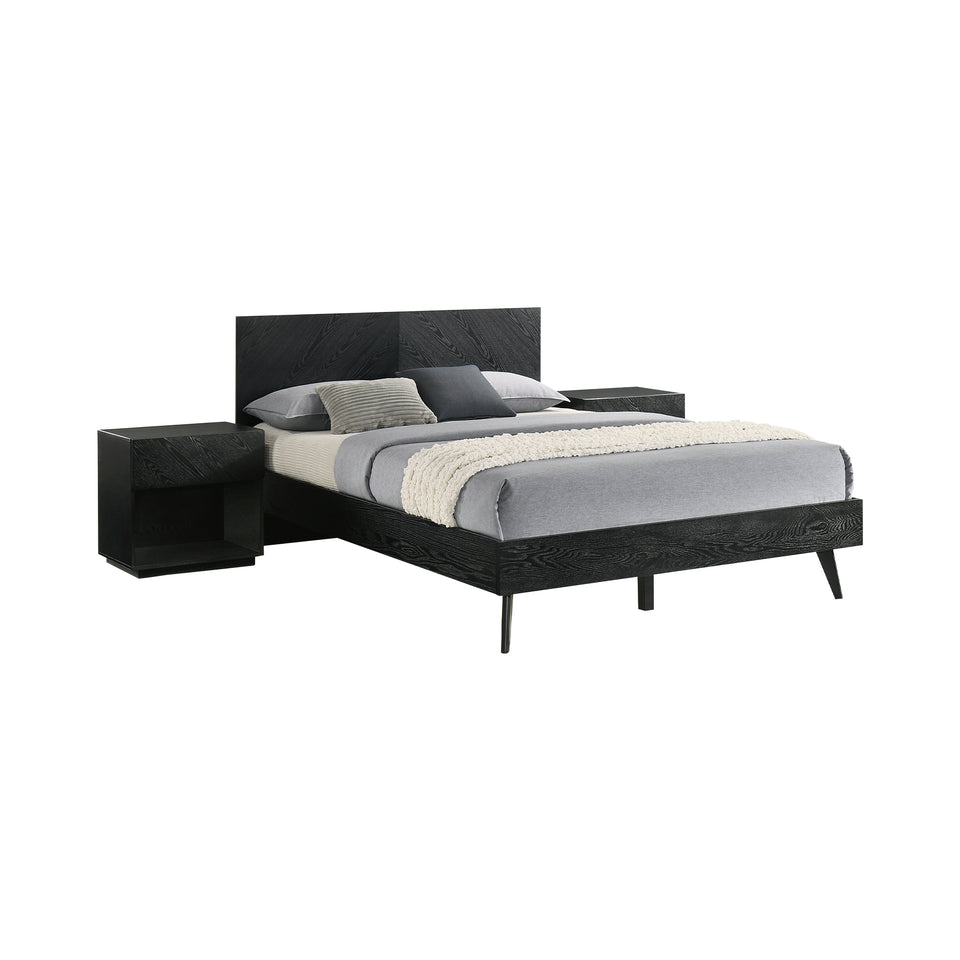 Petra 3 Piece Wood Bedroom Set