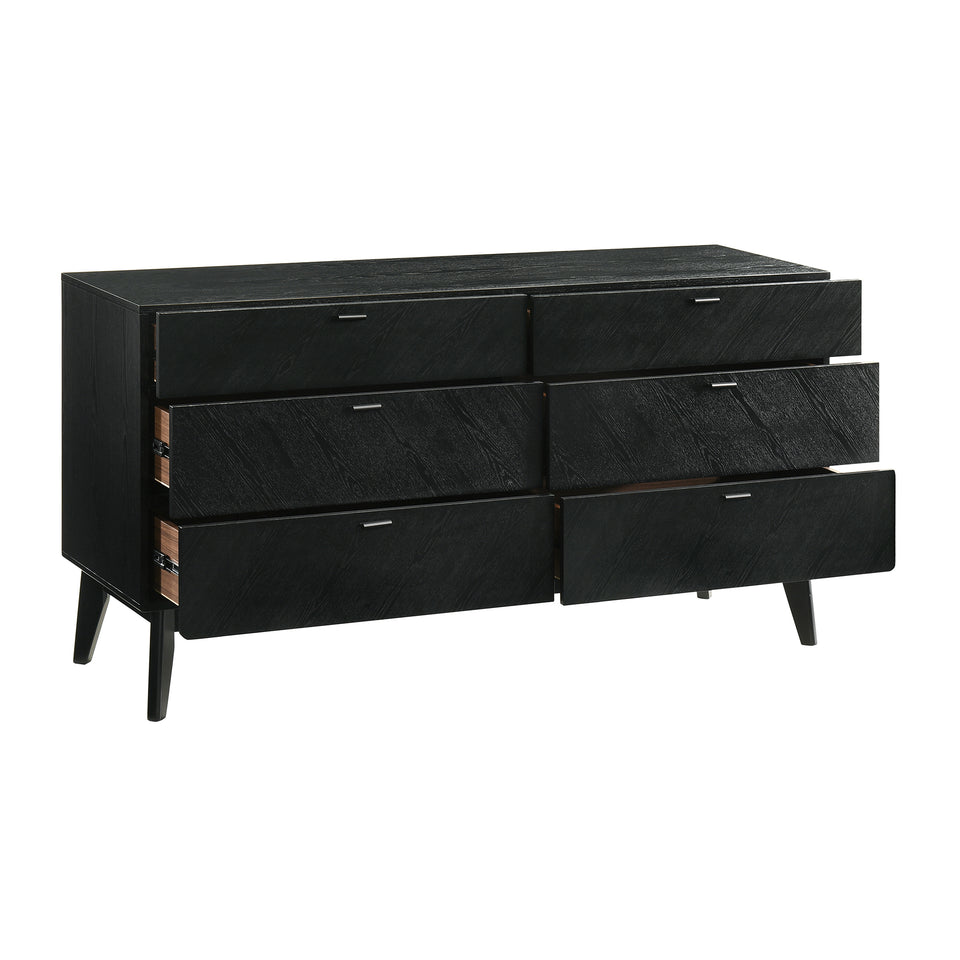 Petra 4 Piece Wood Bedroom Set