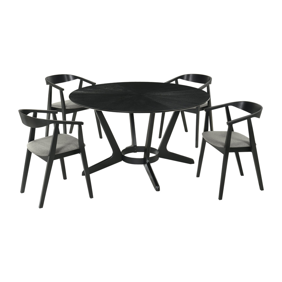 Santana 5 Piece Dining Table Set