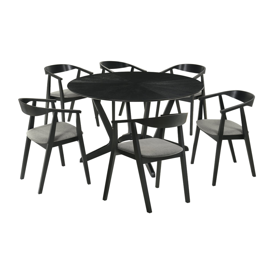 Santana 7 Piece Dining Table Set