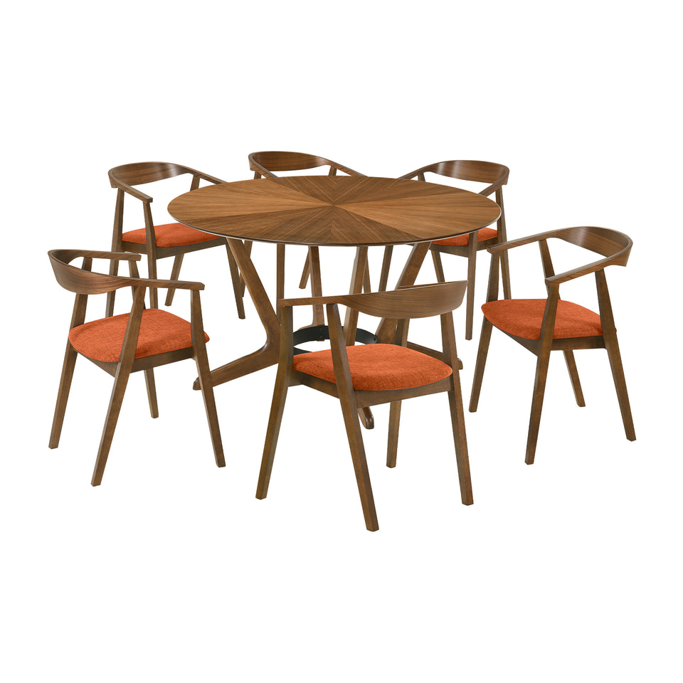 Santana 7 Piece Dining Table Set