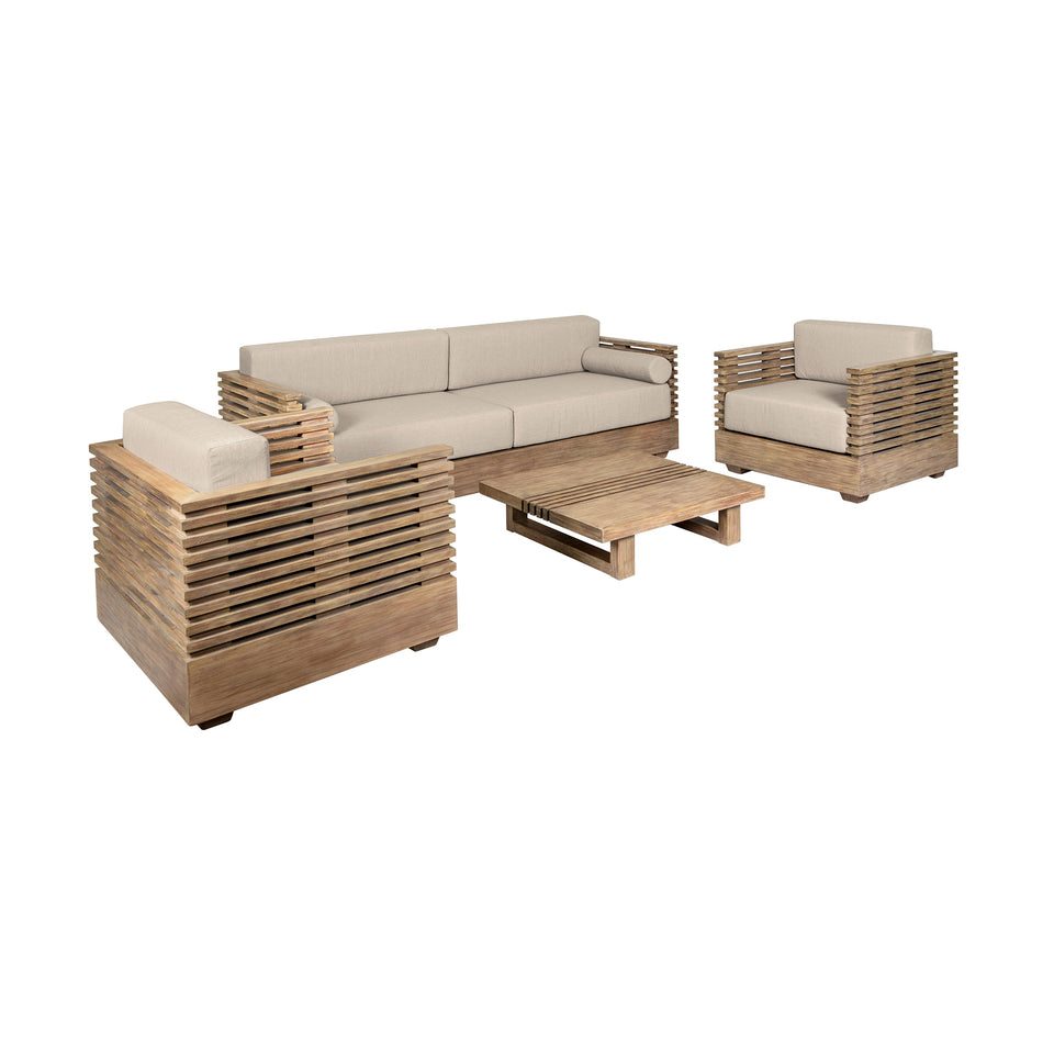 Vivid Outdoor 4 Piece Conversation Set
