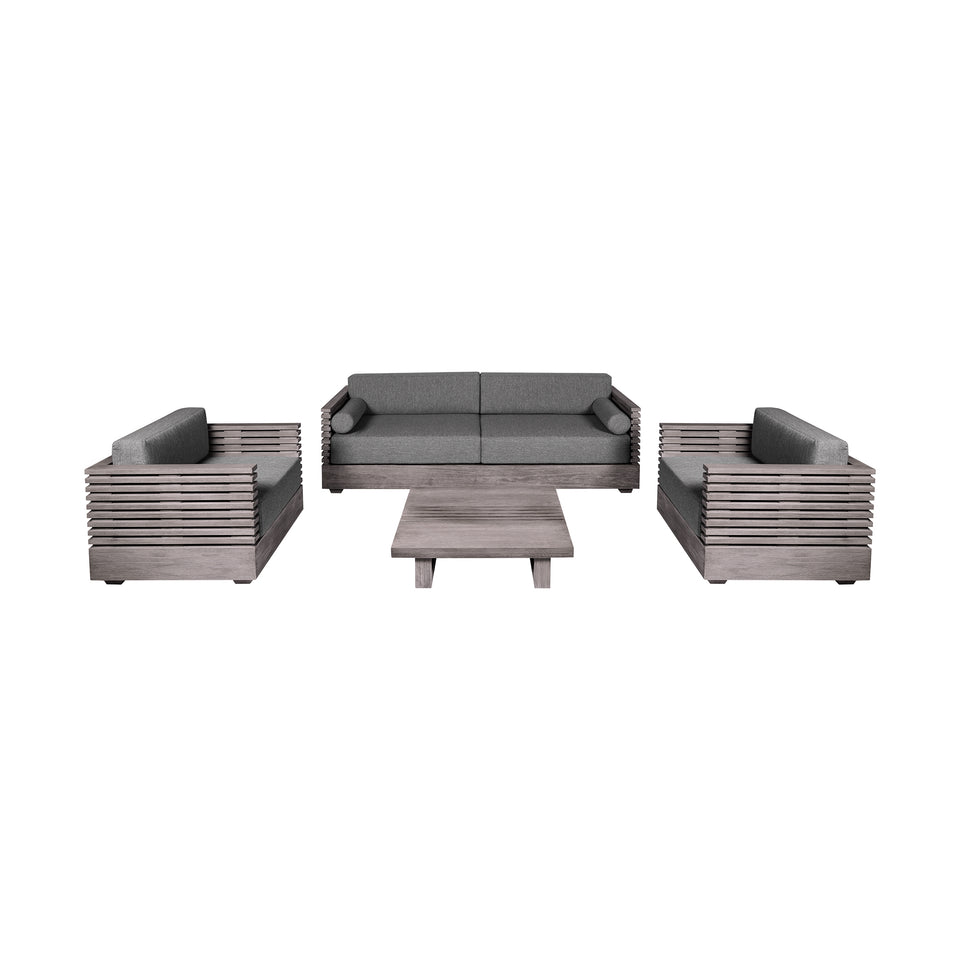 Vivid Outdoor 4 Piece Conversation Set