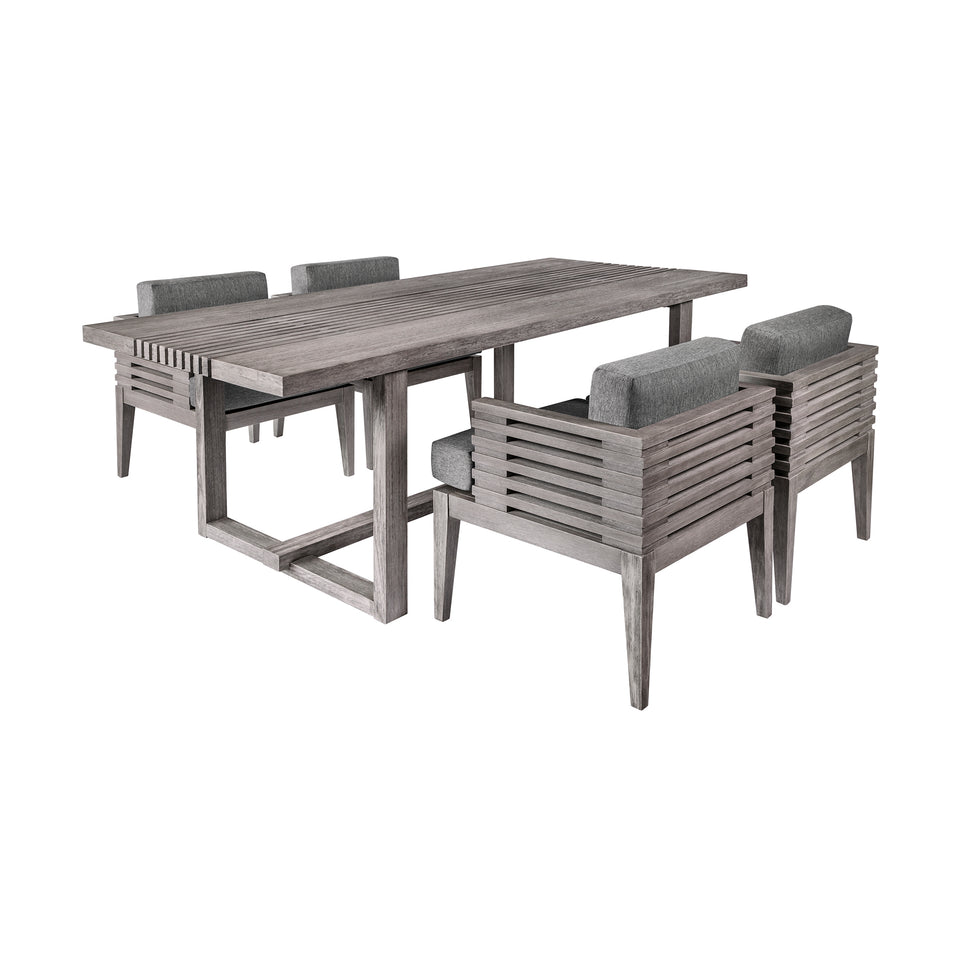 Vivid Outdoor 5 Piece Dining Set