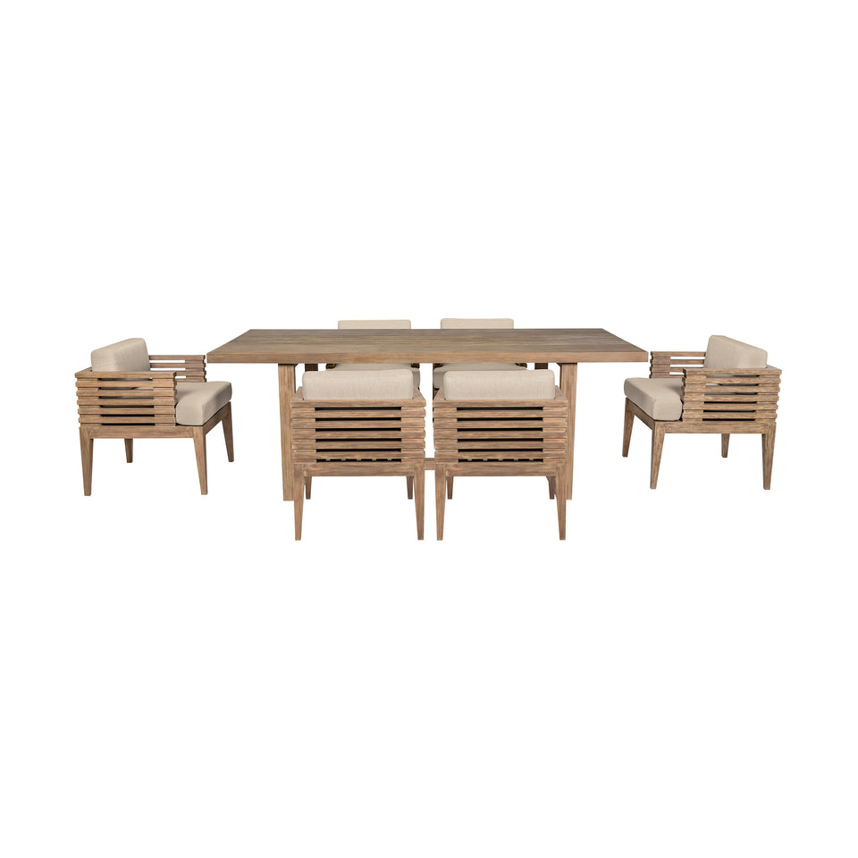 Vivid Outdoor 7 Piece Dining Set