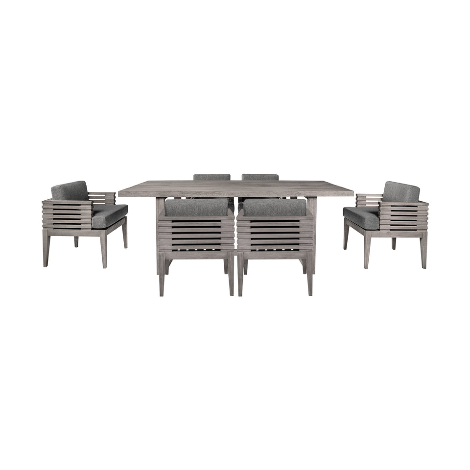 Vivid Outdoor 7 Piece Dining Set
