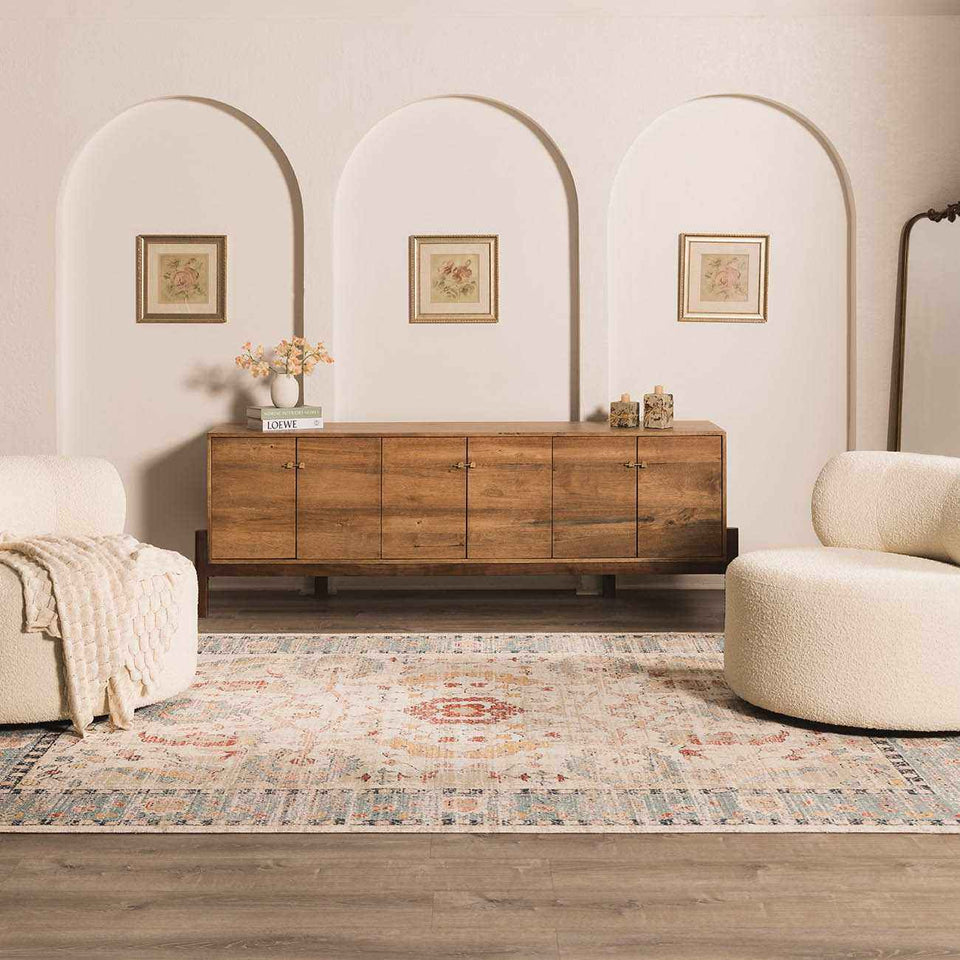 Shafter Traditional Outdoor Area Rug - Clearance