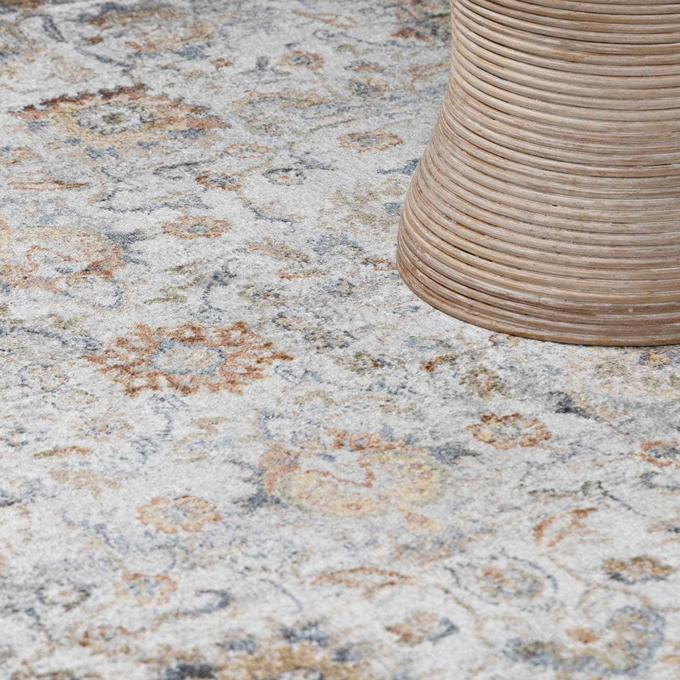 Dion Washable Floral Rug - Clearance