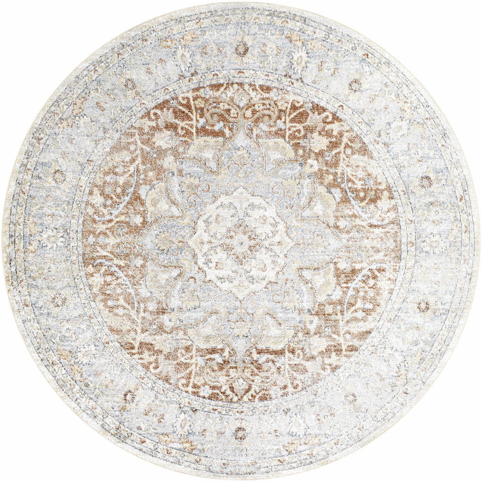 Emke Flat Pile Washable Rug - Clearance
