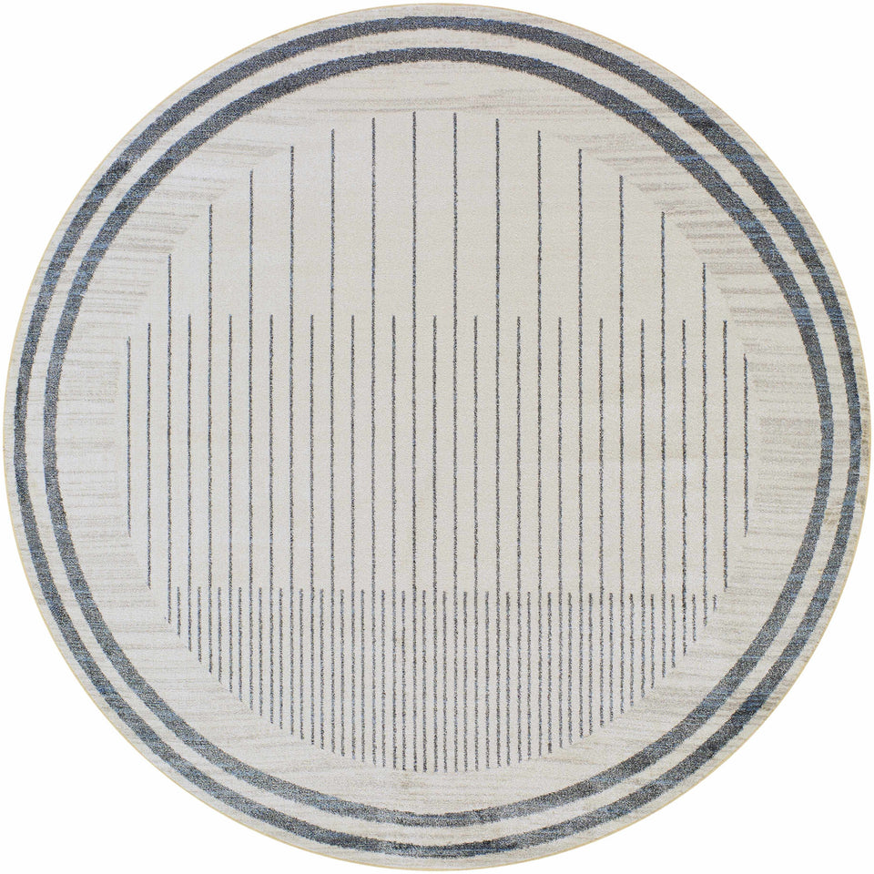 Thad Medium Gray Washable Area Rug