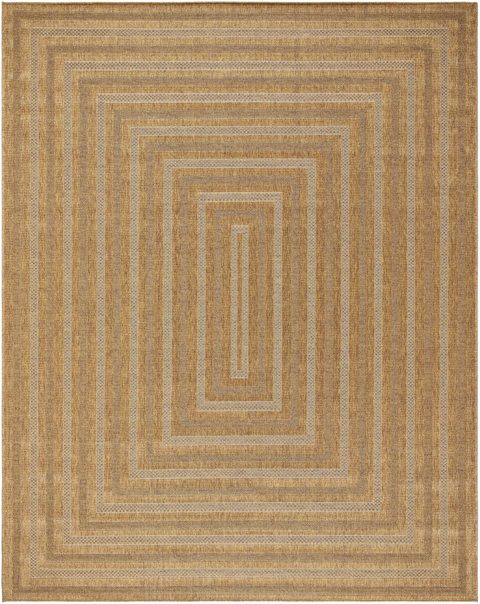 Dyami Flatweave Faux Jute Outdoor Rug