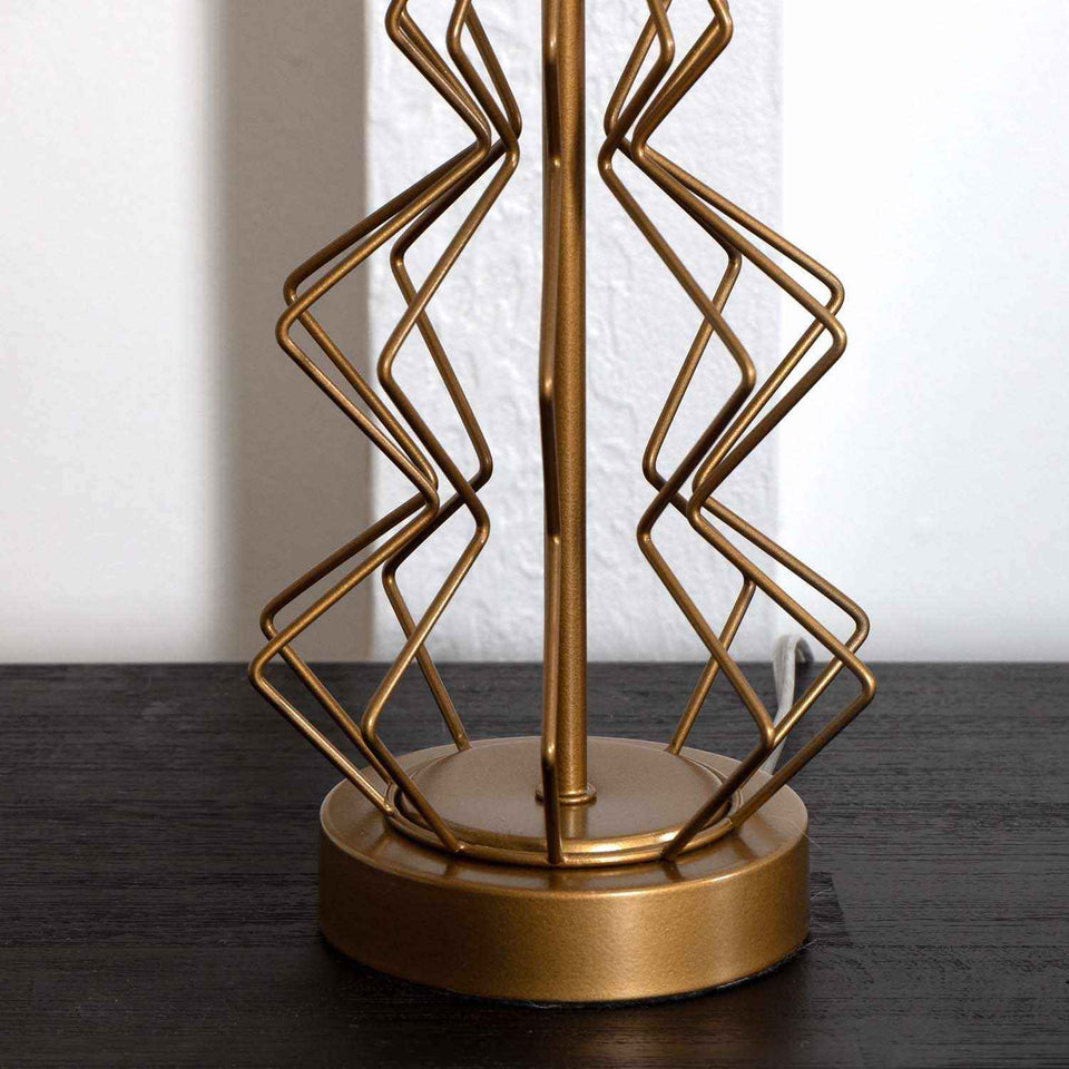 Standerton Gold Table Lamp - Clearance