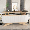 Natural Oak & White
