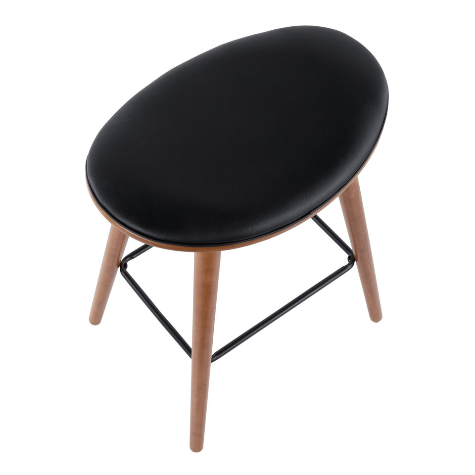 Saddle 26" Fixed-Height Counter Stool - Set of 2