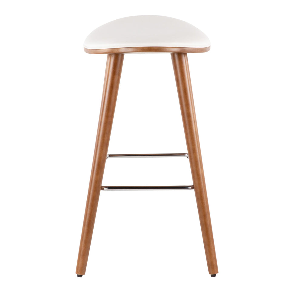 Saddle 26" Fixed-Height Counter Stool - Set of 2