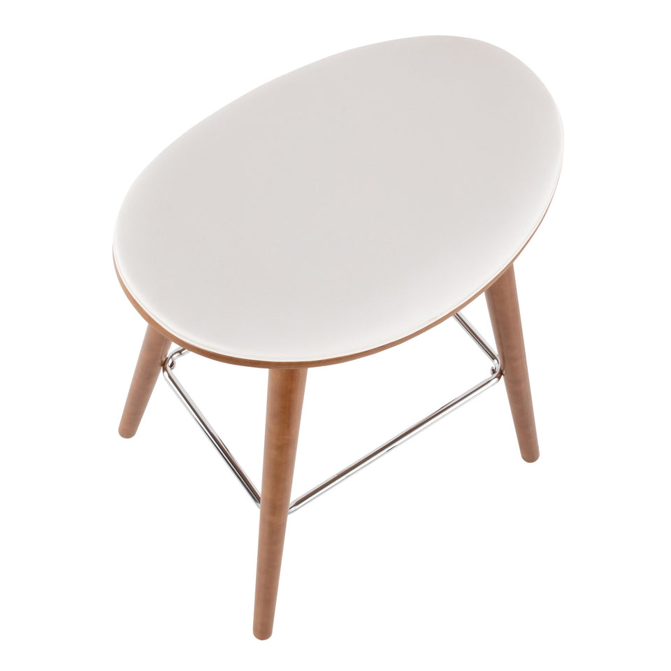 Saddle 26" Fixed-Height Counter Stool - Set of 2