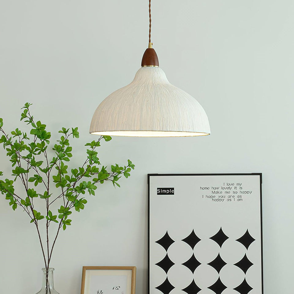 White pendant light - additional view 8