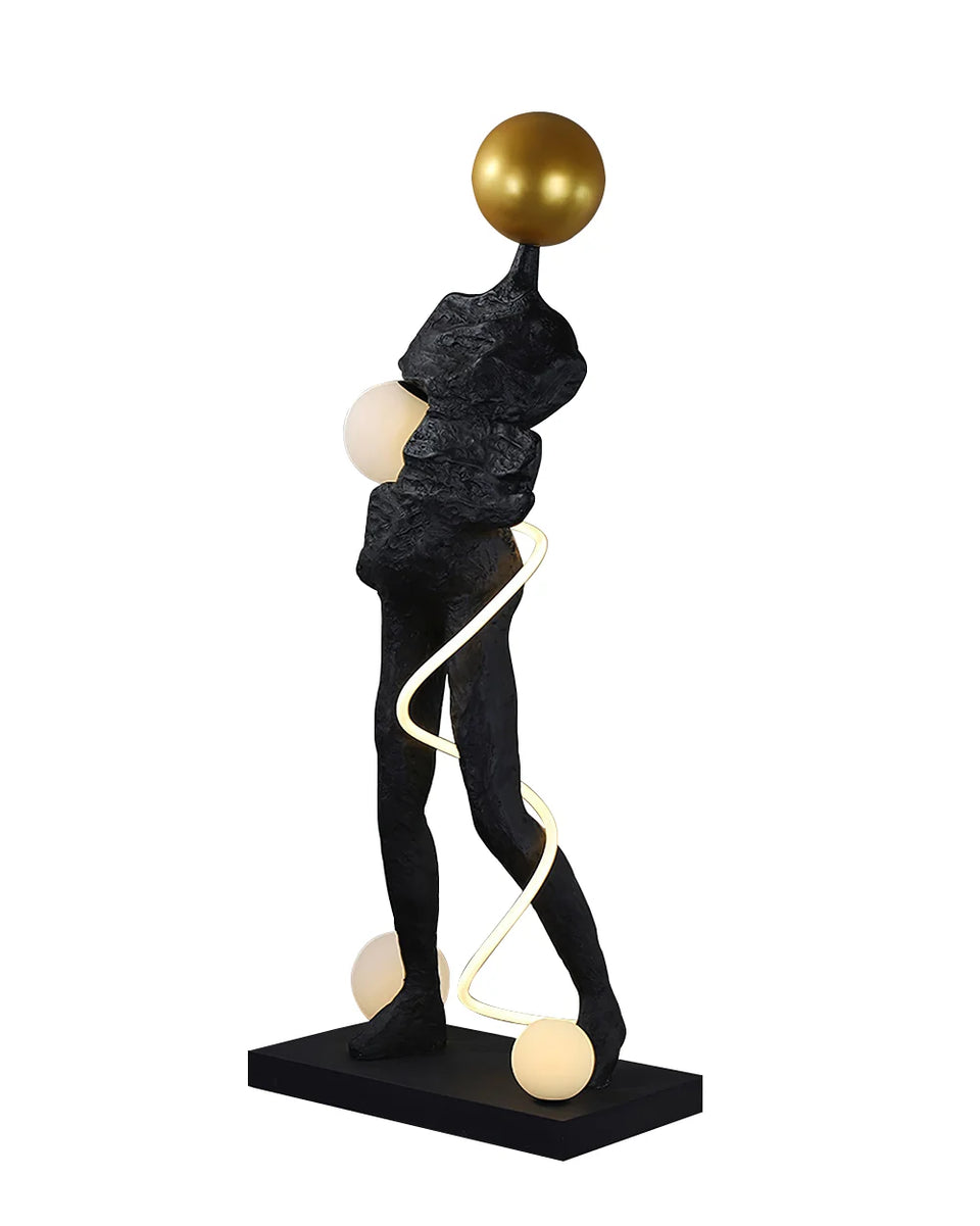 Sculpture Ginasta Spiral Floor Lamp