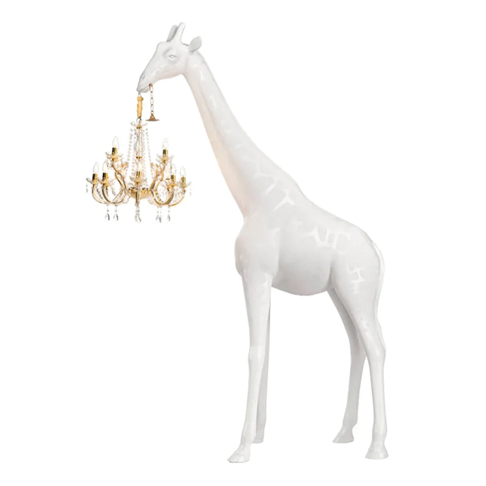 Sculpture Giraffe Floor Lamp