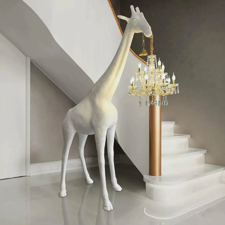 Sculpture Giraffe Floor Lamp