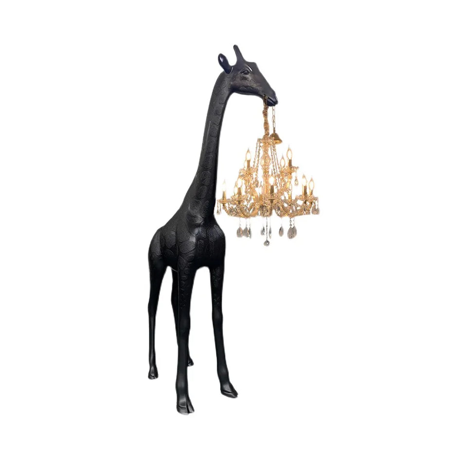 Sculpture Giraffe Floor Lamp