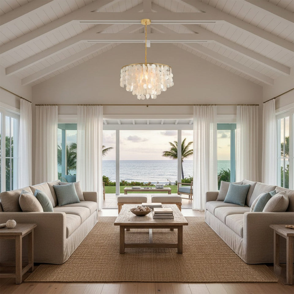 White chandelier - additional view 8