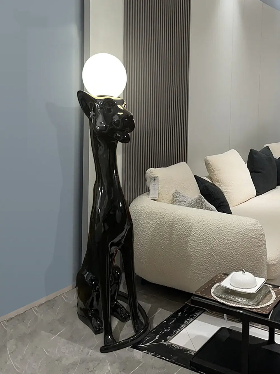 Sitting Dog Rylight Novelty Floor Lamp