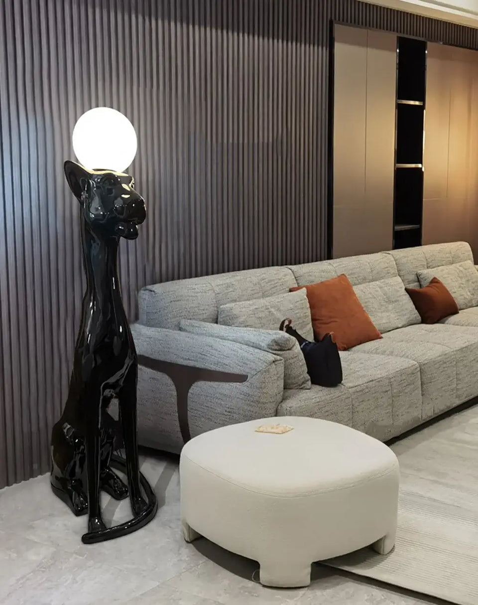 Sitting Dog Rylight Novelty Floor Lamp