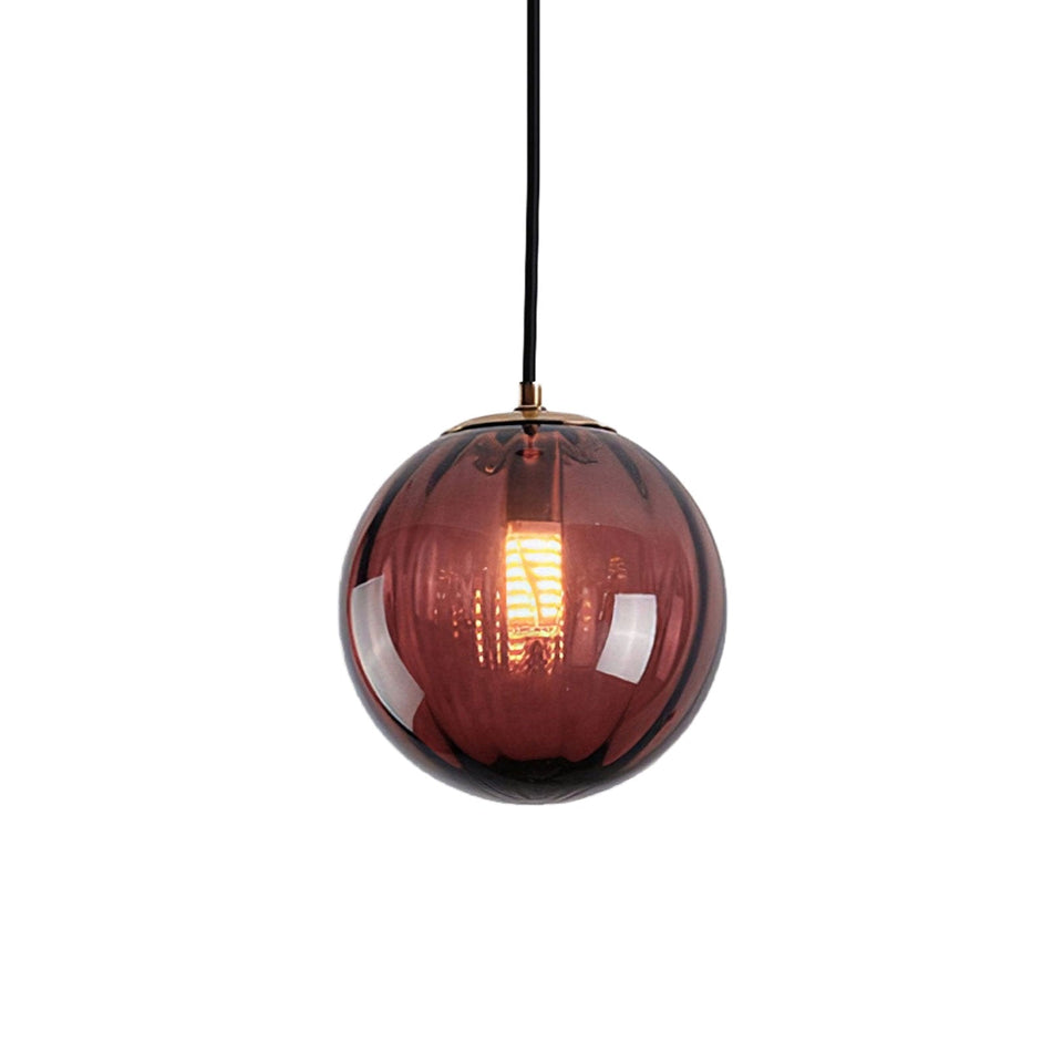 Spherical lampshade Pendant Light