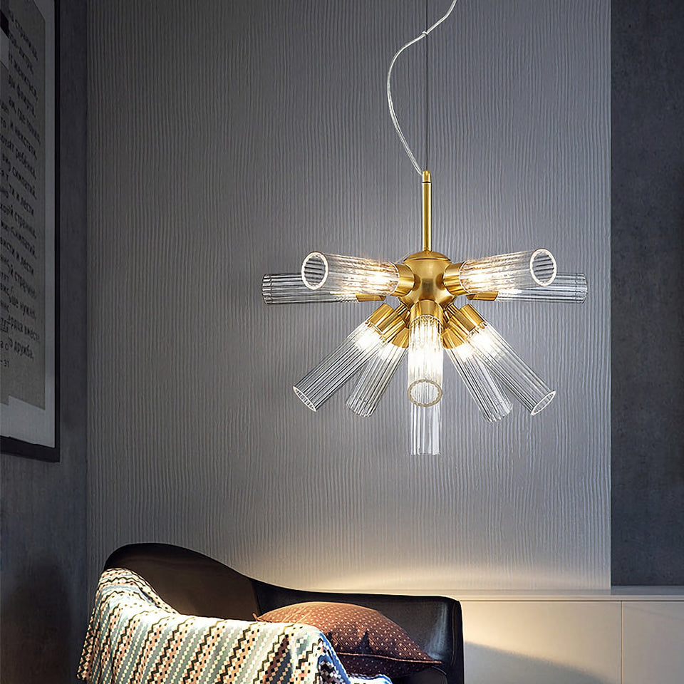 Gold & White chandelier - additional view 8
