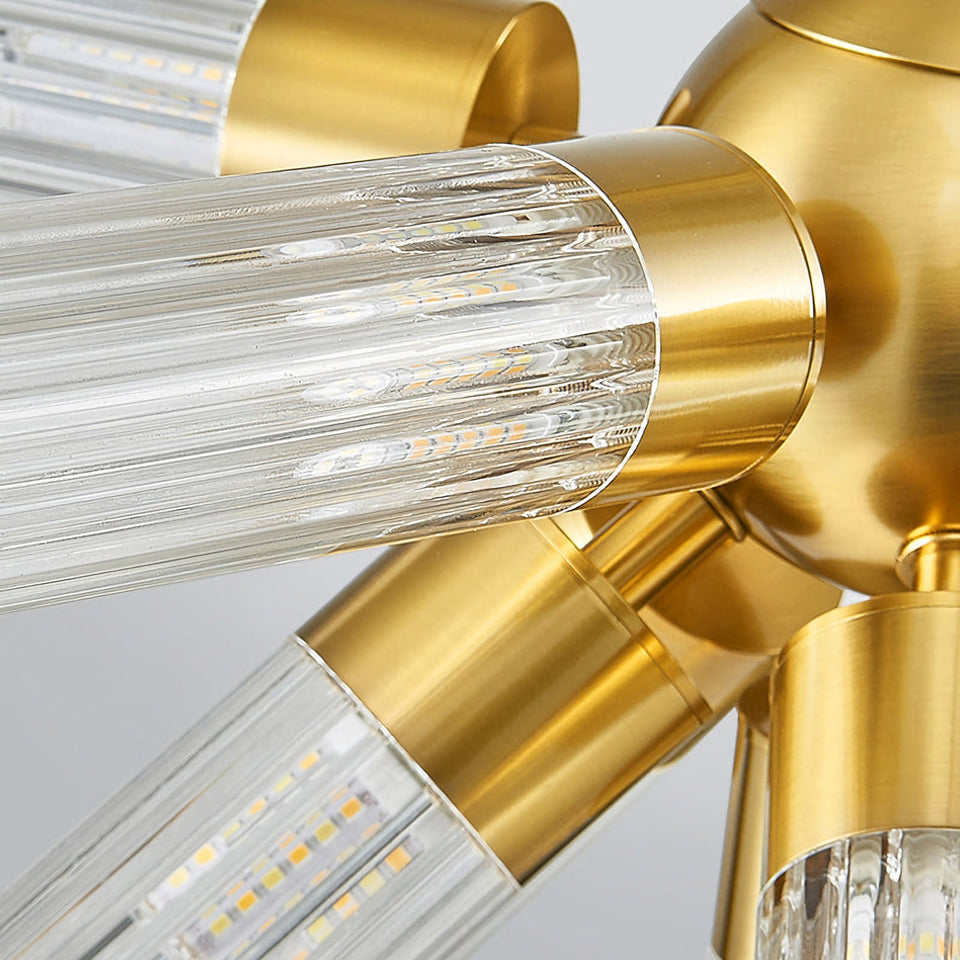 Gold & White chandelier - additional view 10