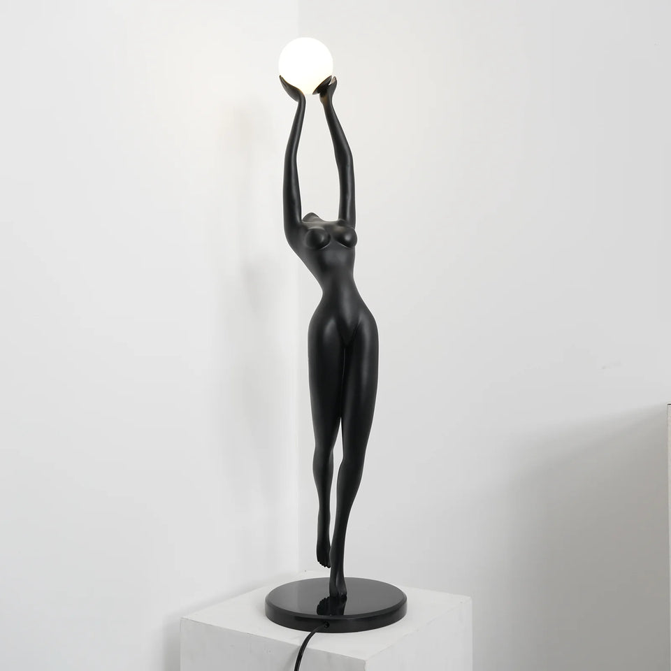 Stursa Sculpture Figure Floor Lamp