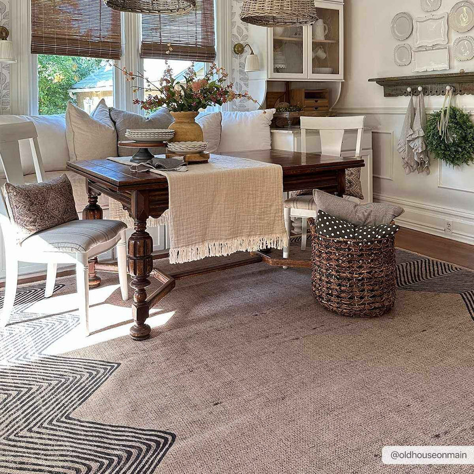 Suzy Washable Jutely Rug - Clearance