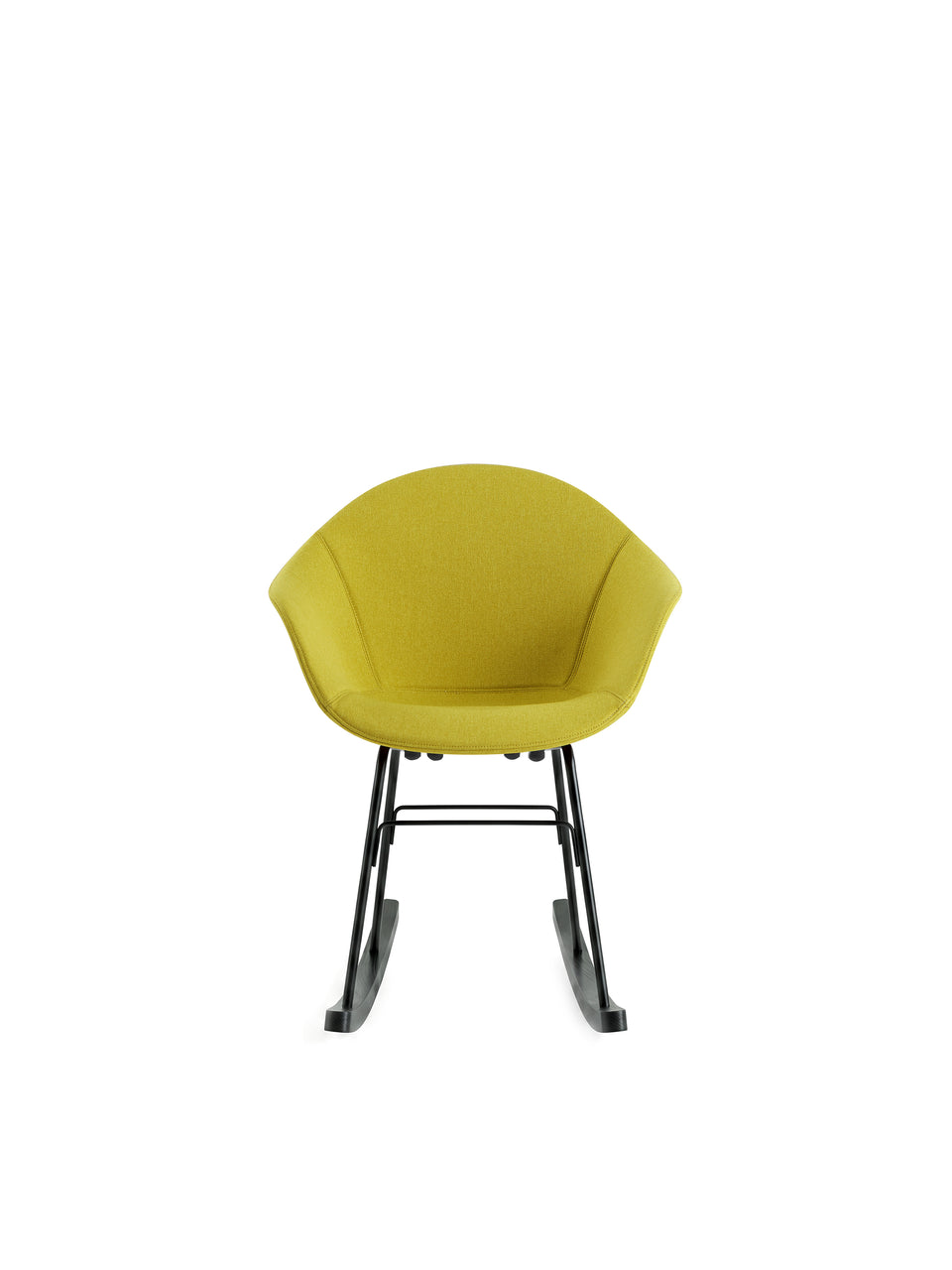 upholstered rocking chair - lifestyle setting