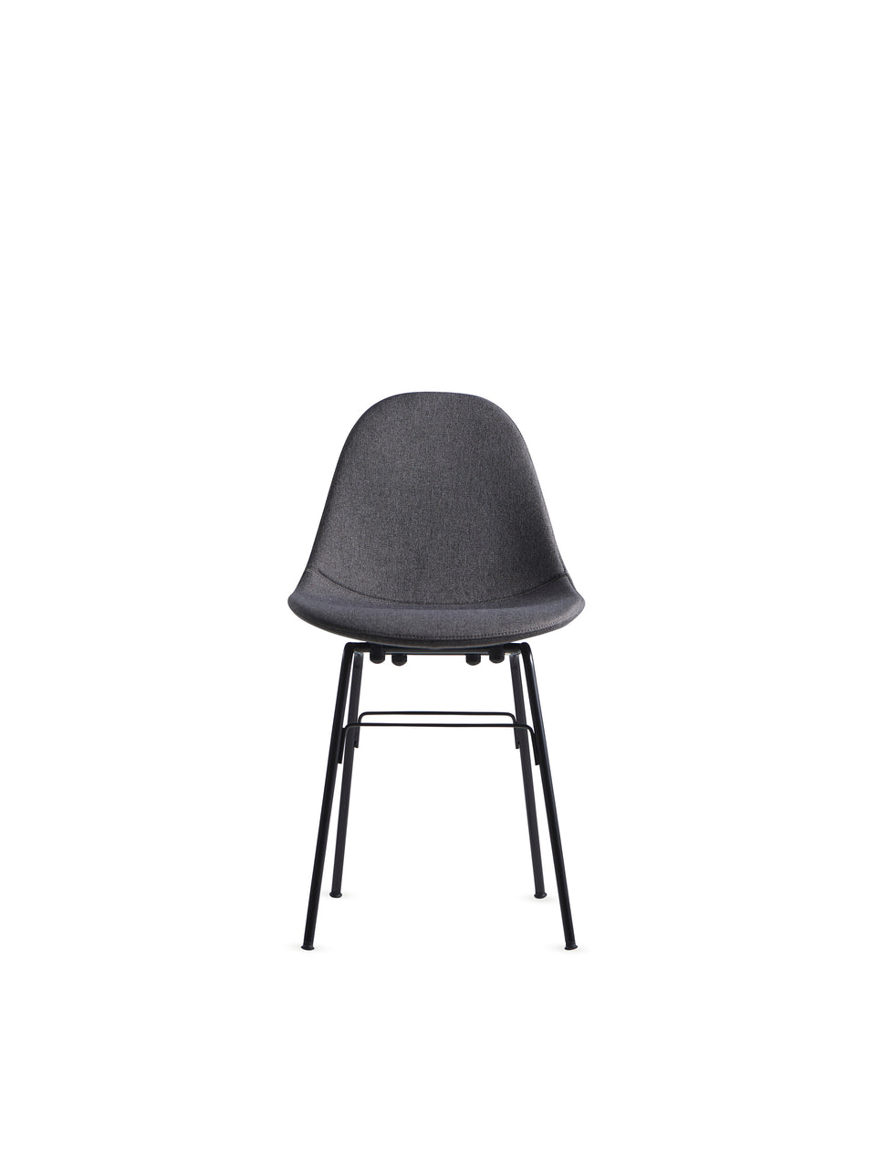 upholstered side chair - back view
