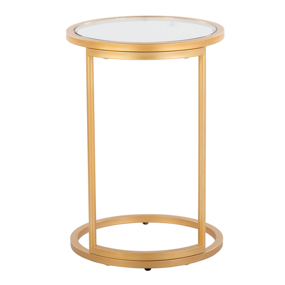 Round Zenn End Table