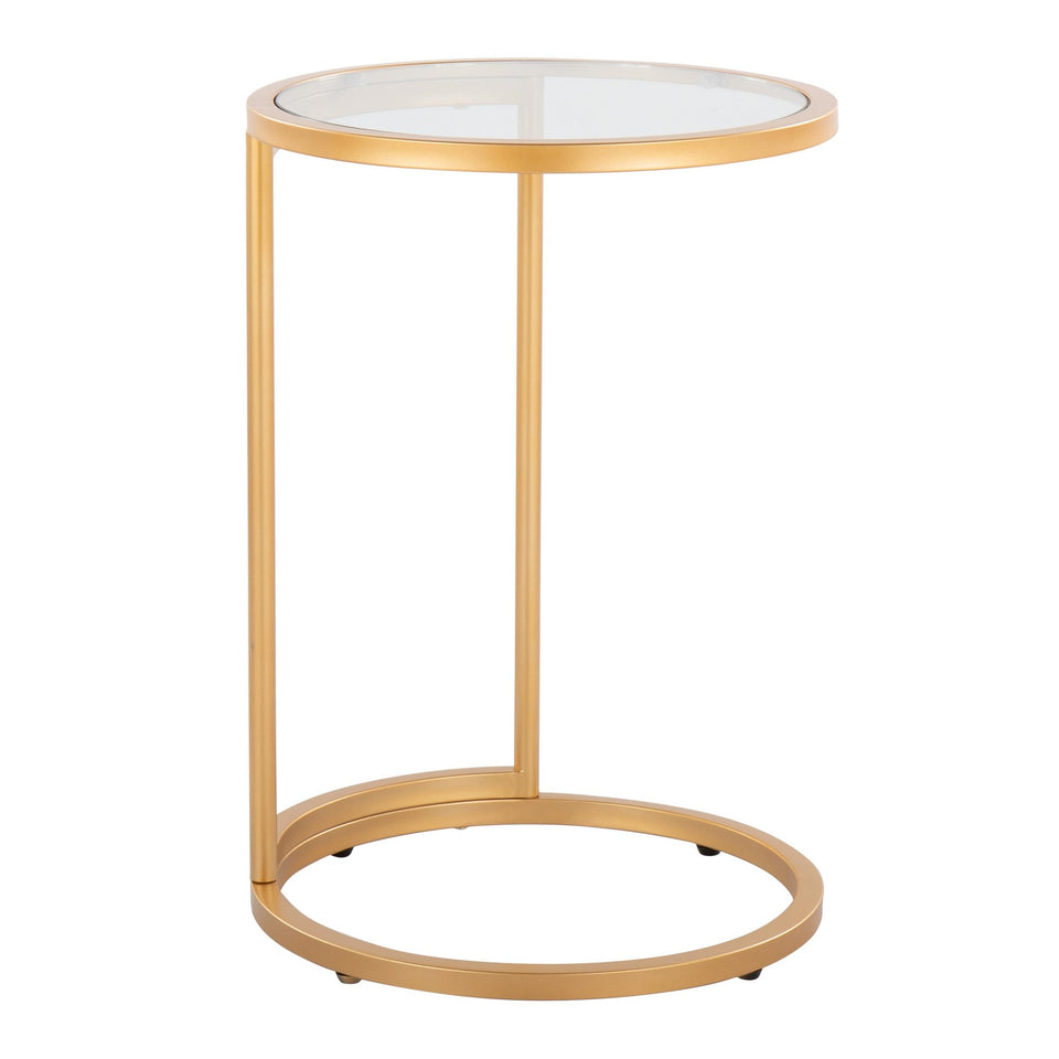 Round Zenn End Table