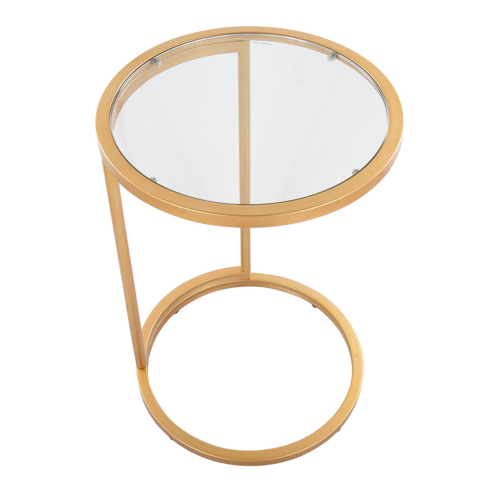 Round Zenn End Table