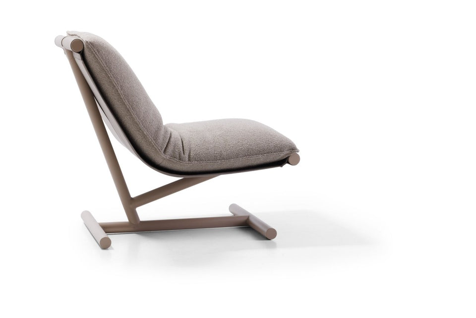 Farfalla Lounge Chair - Tubular Base
