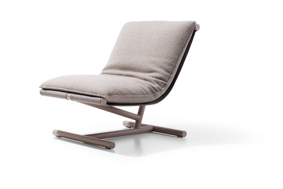 Farfalla Lounge Chair - Tubular Base