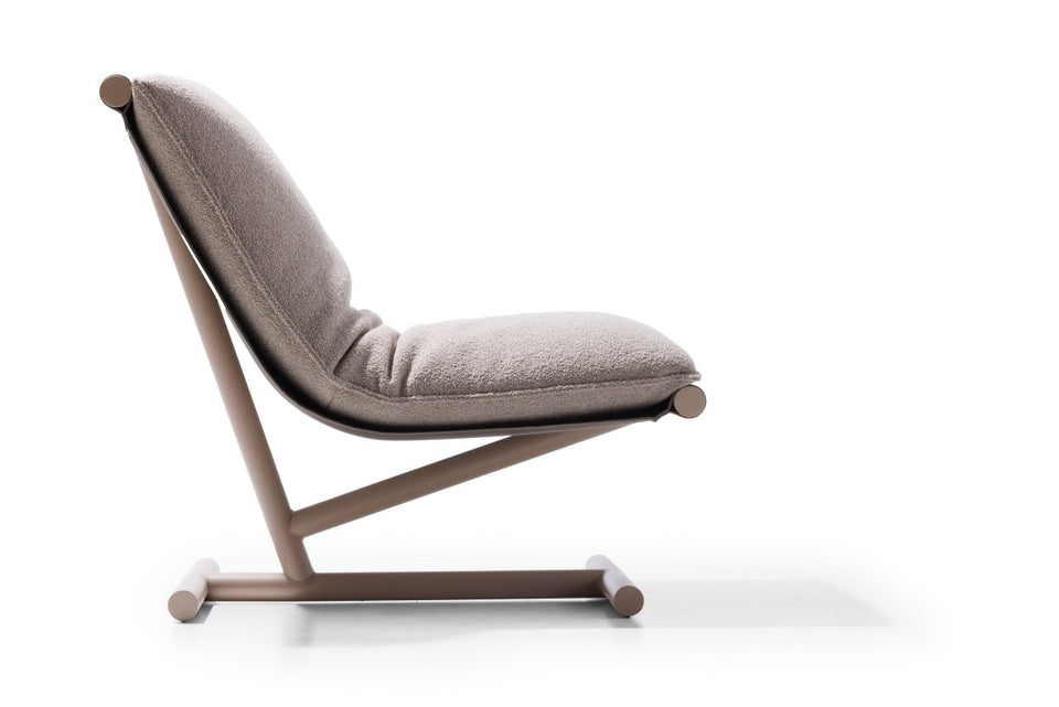 Farfalla Lounge Chair - Tubular Base