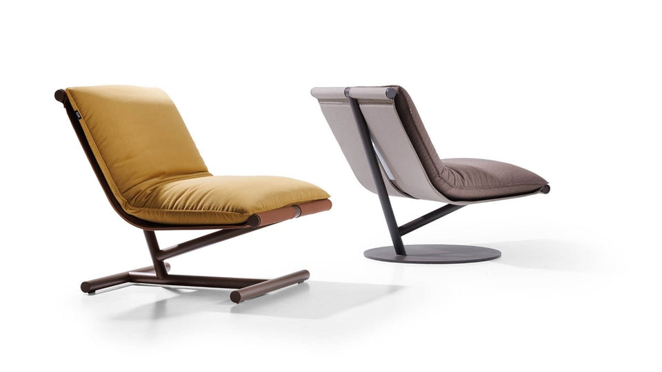 Farfalla Lounge Chair - Disk Base
