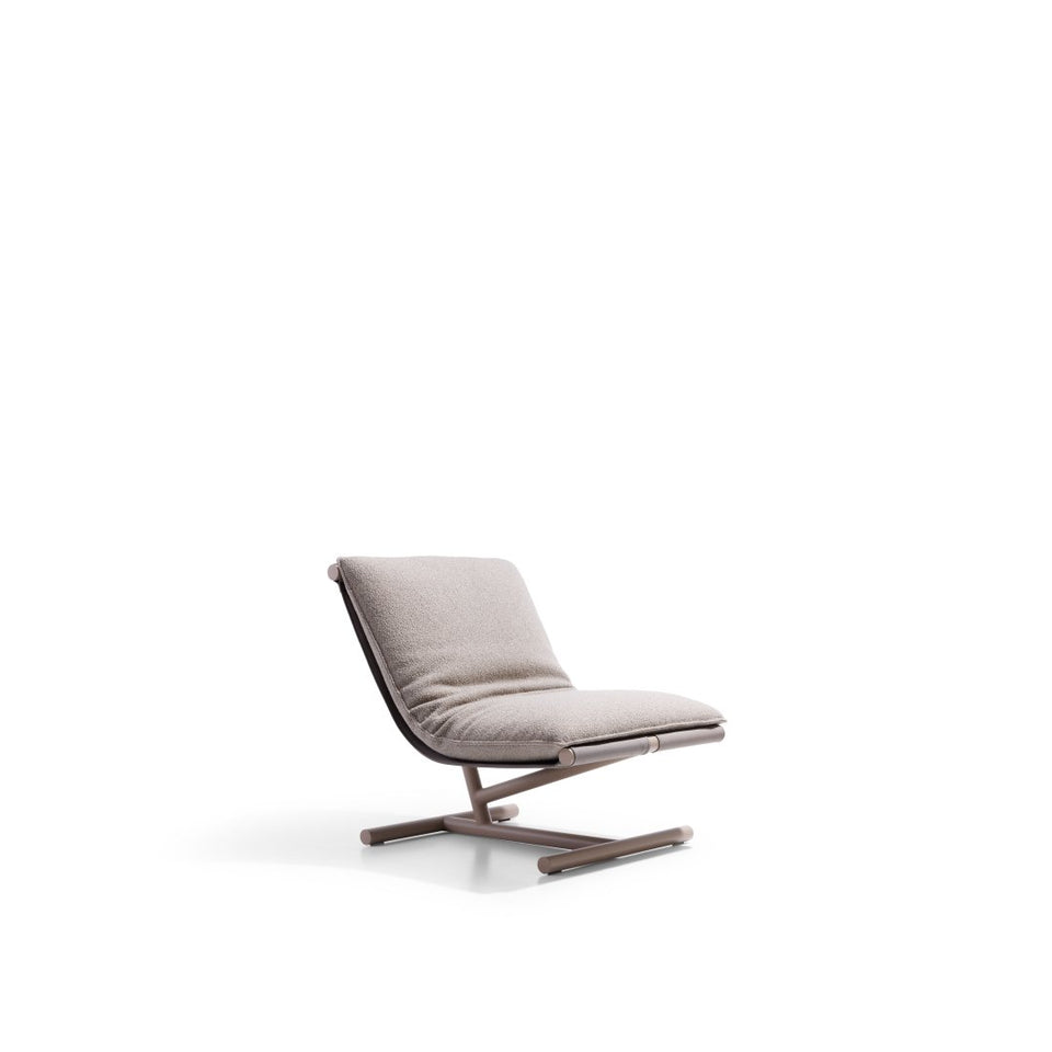 Farfalla Lounge Chair - Tubular Base