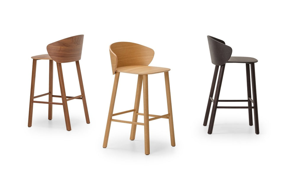 Not Wood Barstool Wooden Base