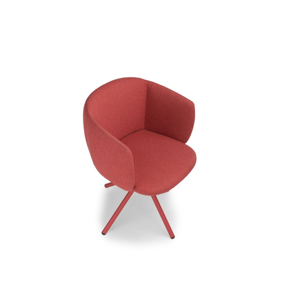 Not Chair Swivel Steel Base