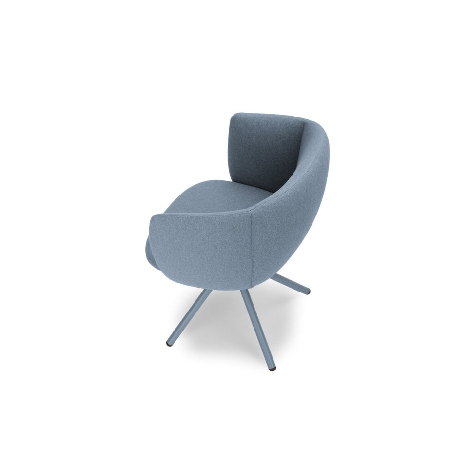 Not Chair Swivel Steel Base