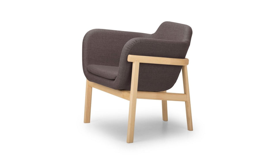 Slight Armchair Wood Frame
