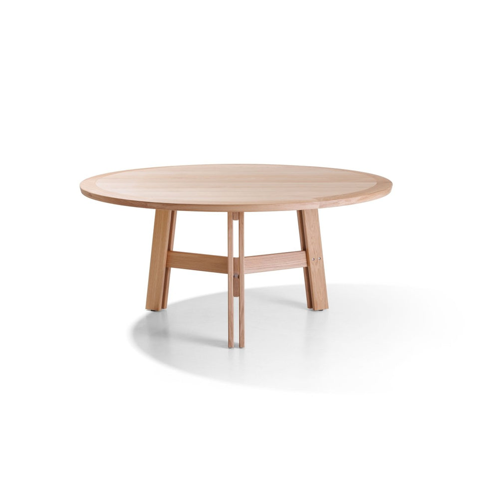 Zuel Solid Wood Round Table