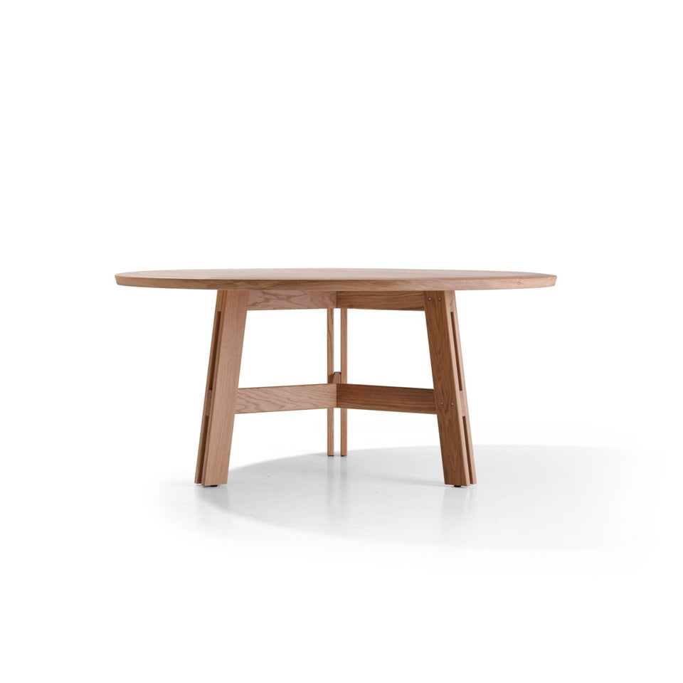 Zuel Solid Wood Round Table