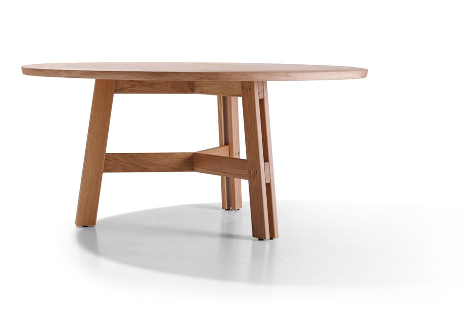 Zuel Solid Wood Round Table
